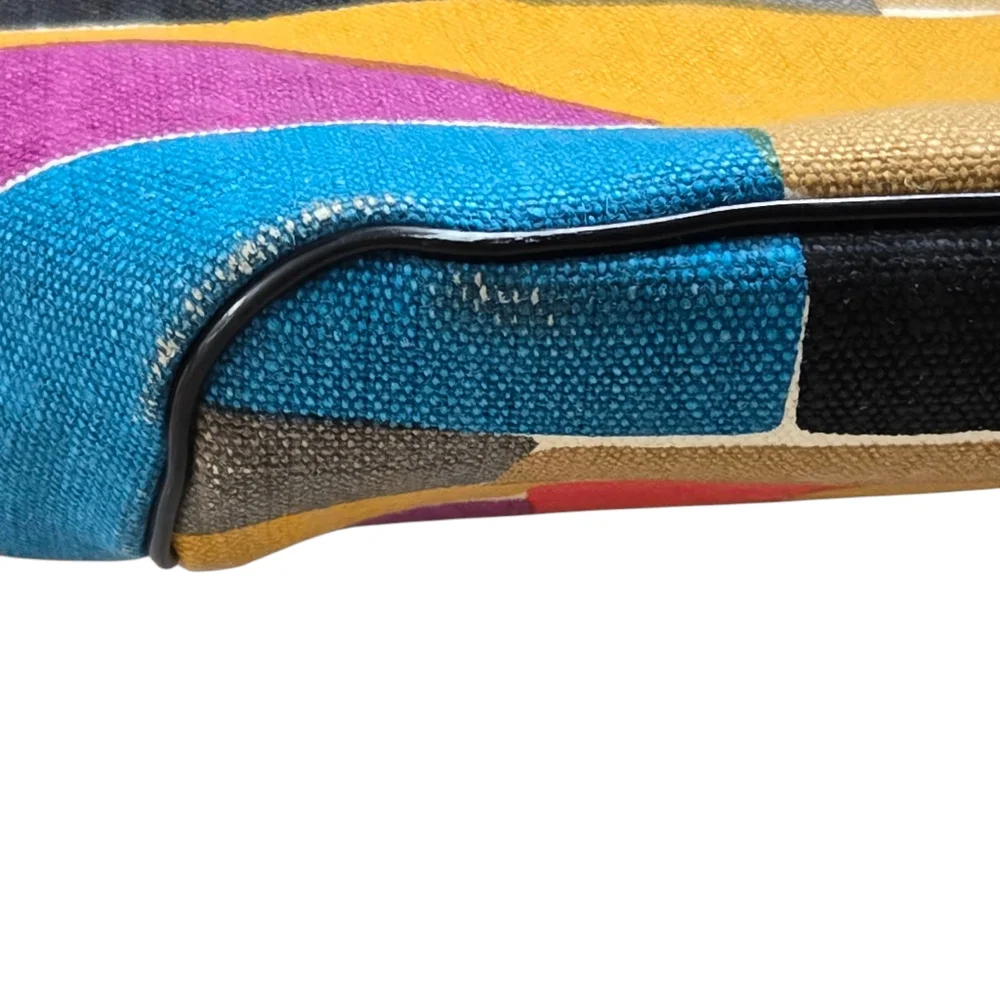Kate Spade Multi-Color Geometric Colorblock Tote Bag